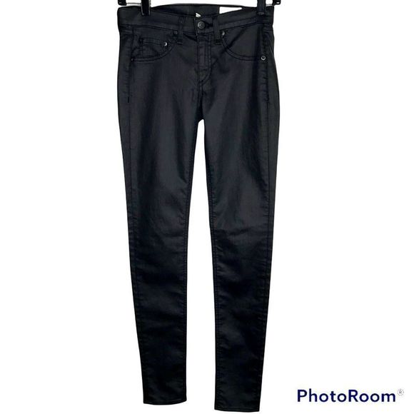 RAG & BONE‎ WAX JEGGINGS SHOREDITCH - Picture 1 of 11